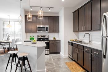 Spacious kitchen
